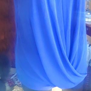 Banana Republic blueberry  Mock Neck Sleeveless